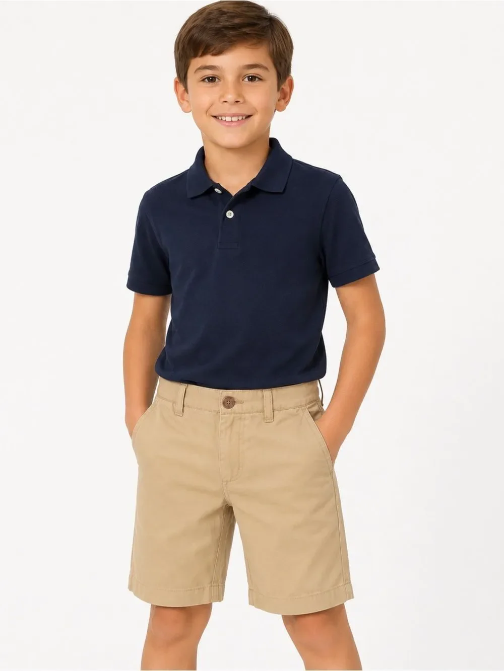 Lands End boys khaki